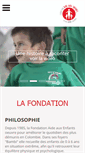 Mobile Screenshot of fondation-aide-enfants.org