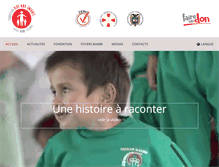 Tablet Screenshot of fondation-aide-enfants.org